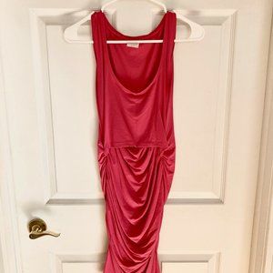 Boob Design Pink Tank Maternity/Nursing Dress